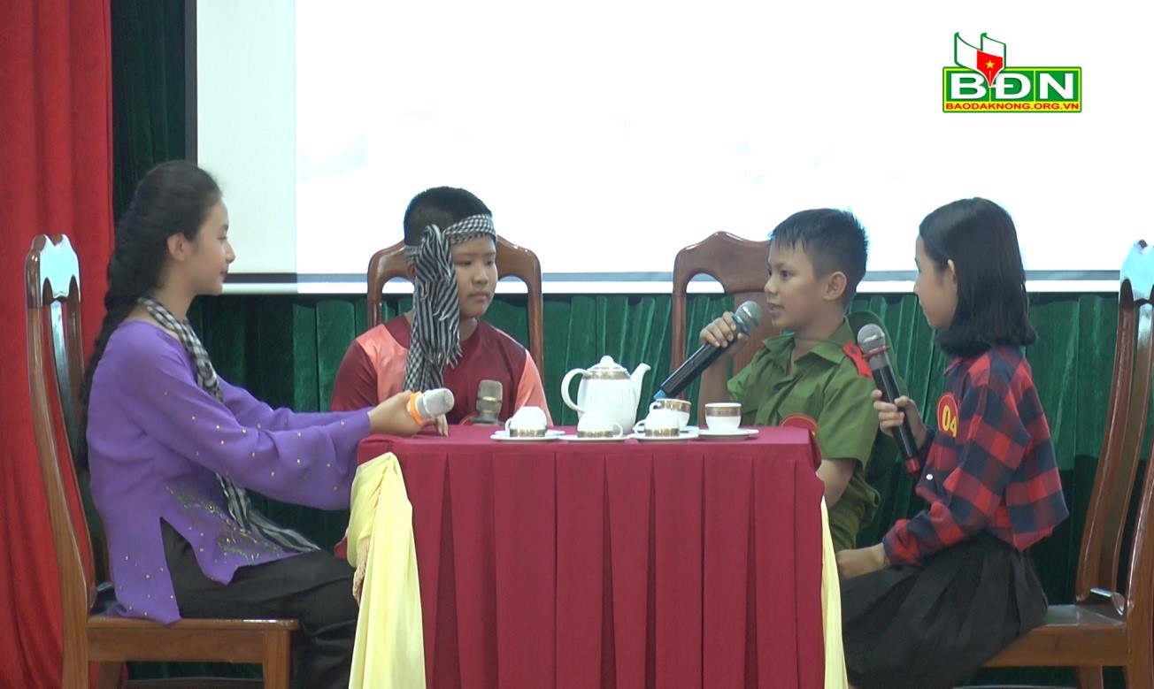 Kết quả hình ảnh cho hội thi kể chuyện sách hè năm 2019 tỉnh Đắk Nông